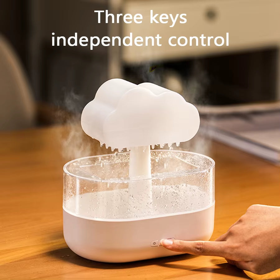 2023 Rain Cloud Humidifier Raindrop Humidifier H2O Air Humidifier, Aroma Diffuser Essential Oil Aromatherapy Diffuser for Home